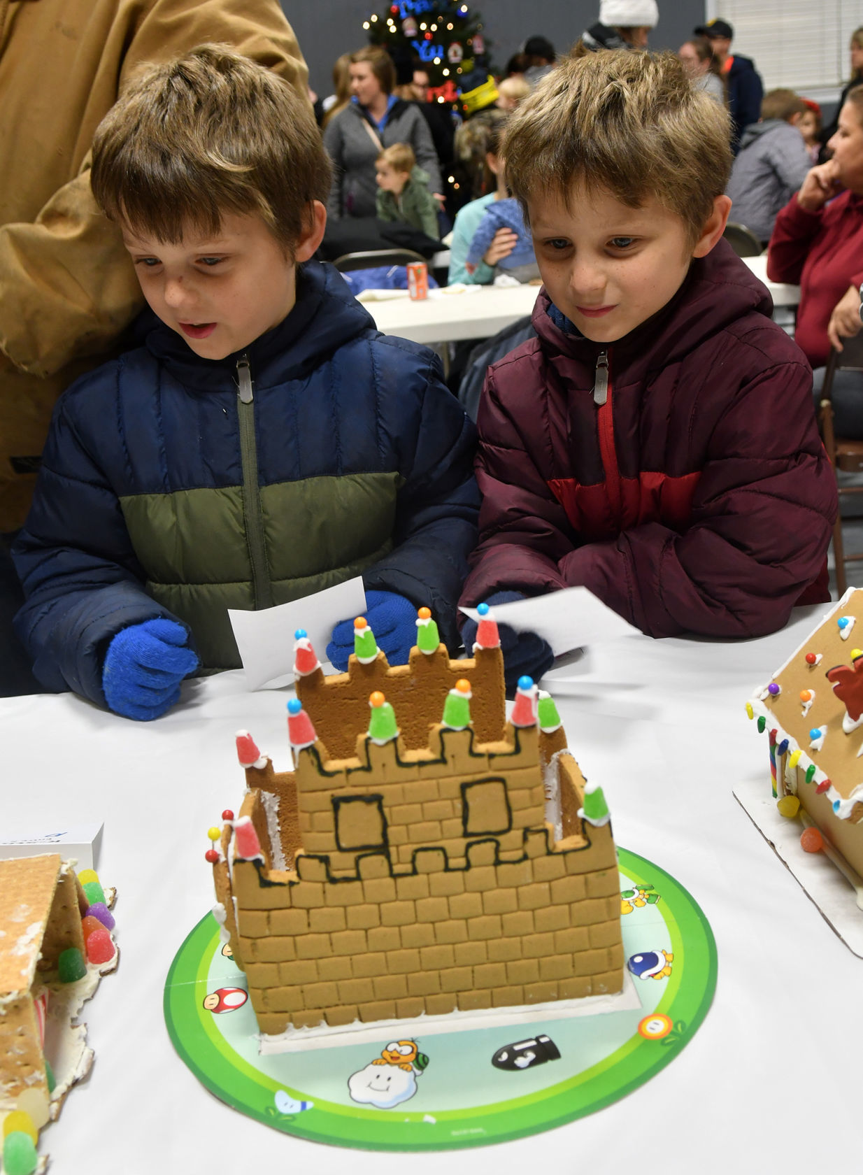 Blue Grass Christmas celebration with tree lighting ceremony.